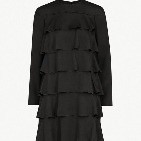 Valentino Silk Tiered Dress - Picture 2 of 9